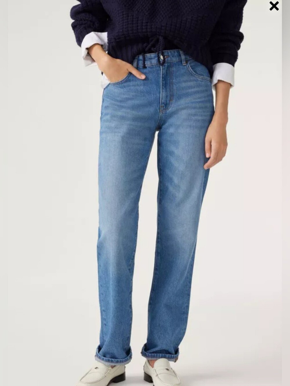 ba&sh Light Blue Boyfriend Jeans